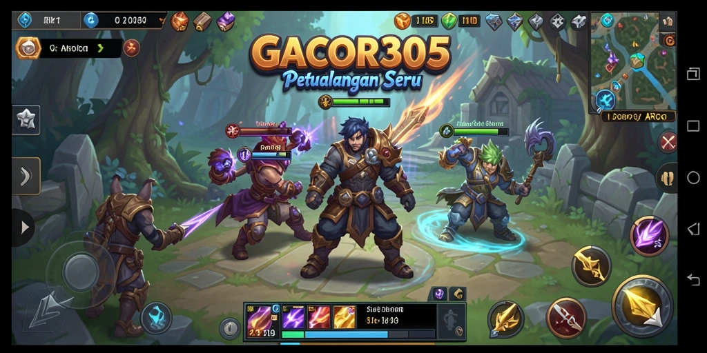 Tampilan menawan dari gameplay GACOR305 yang menawarkan aksi seru.