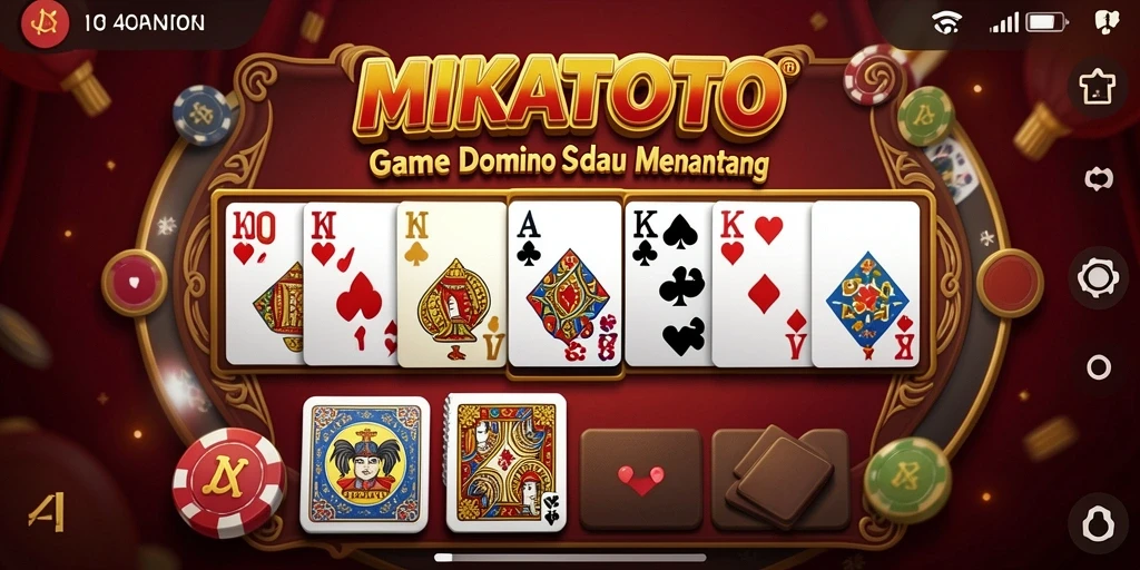 Tampilan gameplay seru dalam MIKATOTO